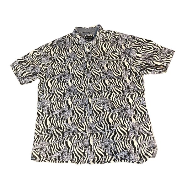 Sunrise Kingdom Vintage Design Sz Large 100% Cotton Short Sleeve Blue/Black - Picture 7 of 7